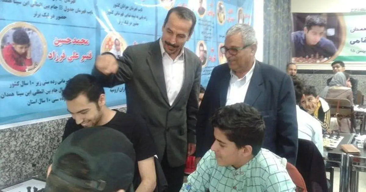 سینا کروند قهرمان مسابقات شطرنج همدان
