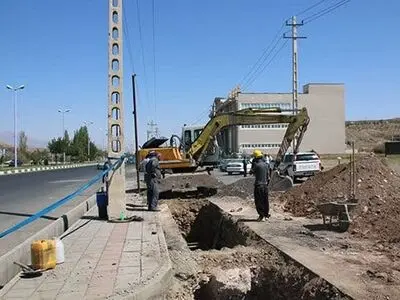 اجرای ۳۵۰ متر خط انتقال فاضلاب در شهرستان خوی