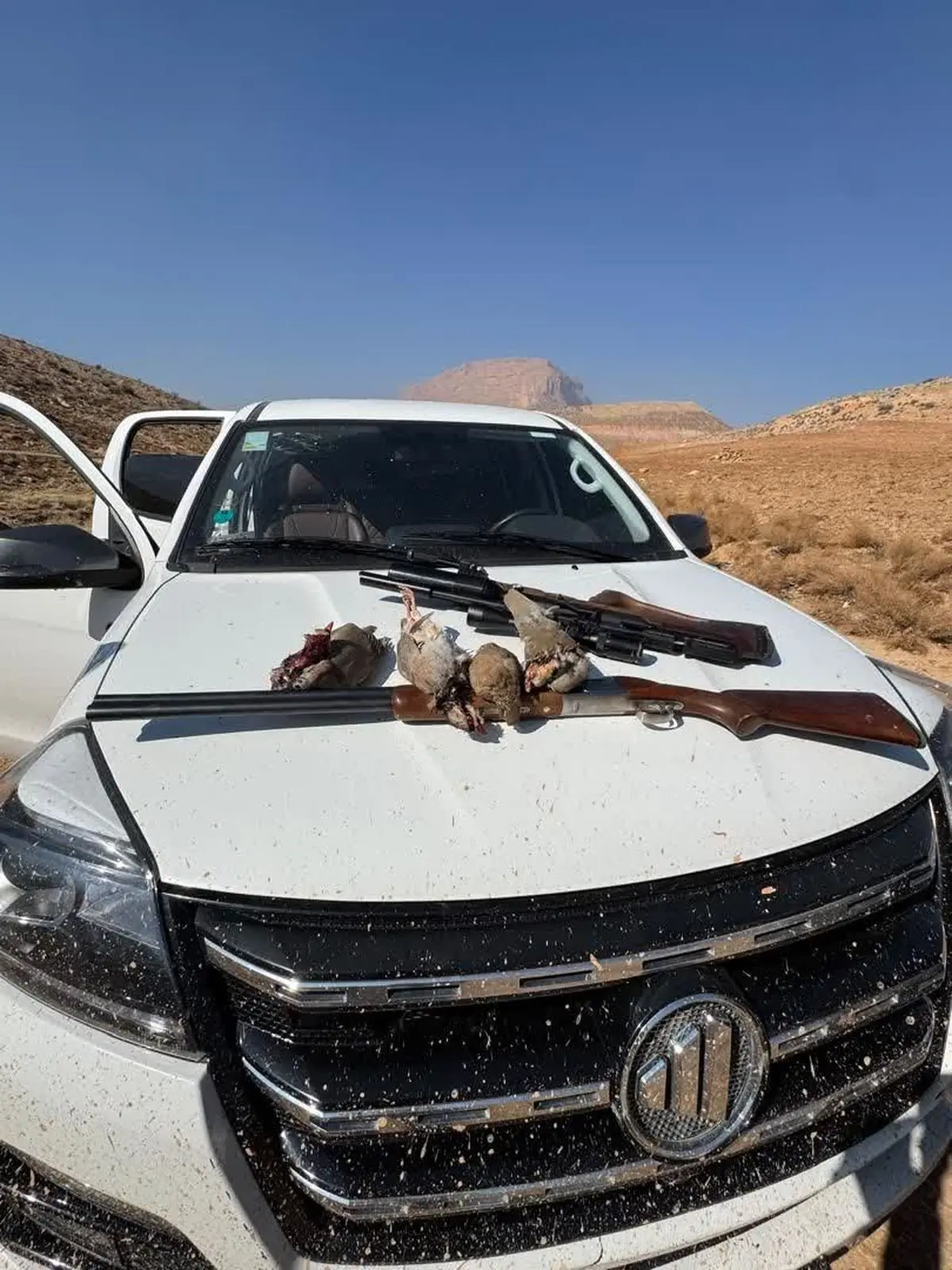 برخورد قاطع با شکار غیرمجاز در منطقه حفاظت شده کوه قلات وتنگ سرخ/ دو متخلف دستگیر شدند