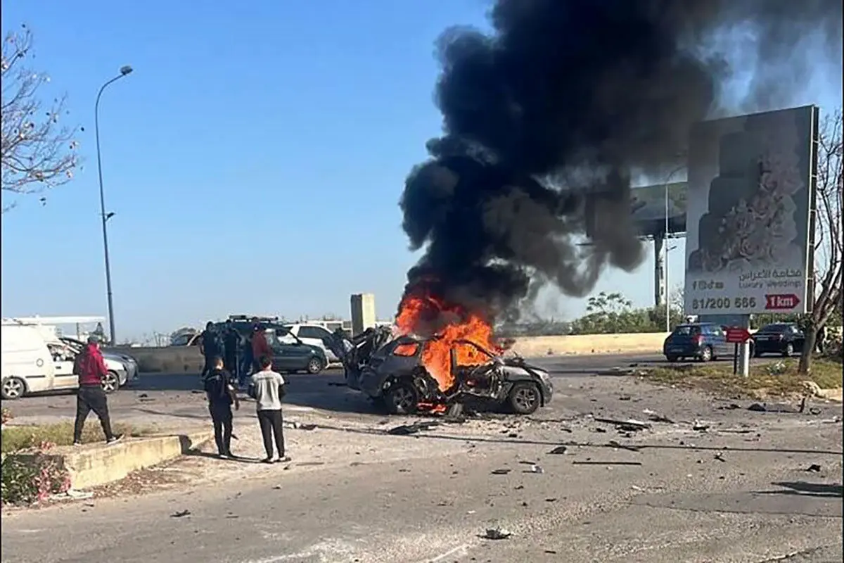 حمله پهپادی رژیم صهیونیستی به یک خودرو در لبنان
