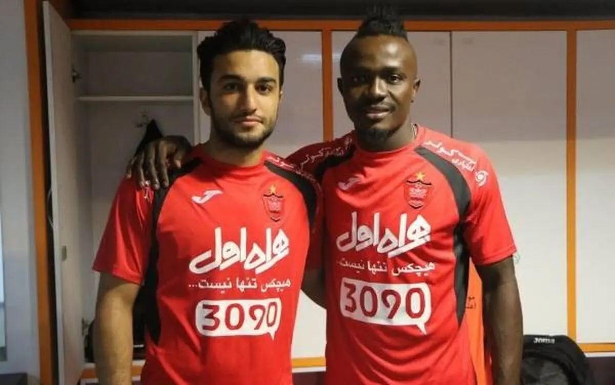 جنجال سرخ؛ درگیری سیامک نعمتی و گادوین منشا در پرسپولیس (عکس)