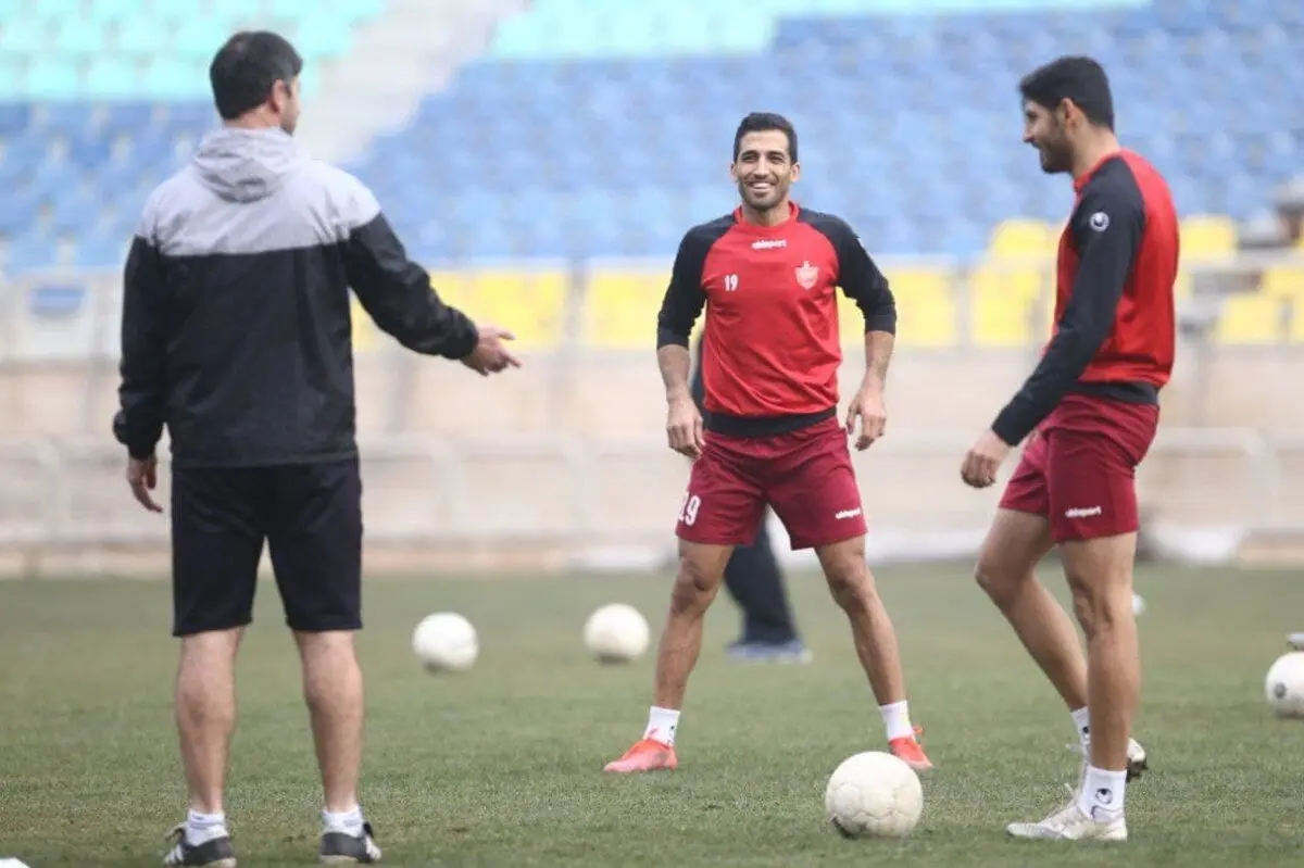 گزارش تصویری از تمرینات پرسپولیس 
