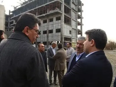 بازدید استاندار آذربایجان‌غربی از روند احداث طرح‌های دانشگاه علوم پزشکی در ارومیه