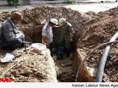 معوقات مزدی کارگران آب وفاضلاب روستایی دزفول