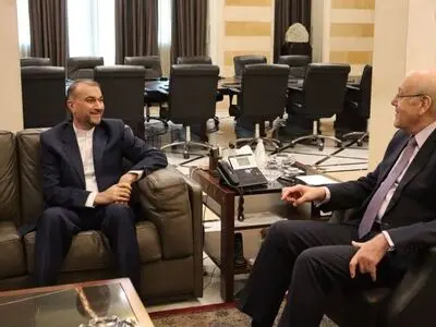 لقاءات وزیر الخارجِية الإیرانیة في لبنان