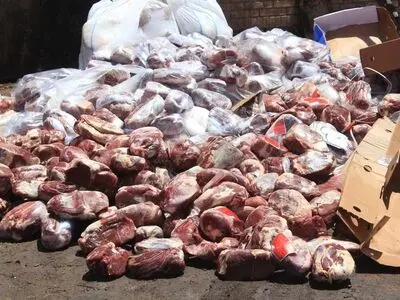 معدوم کردن ۵۲۶ کیلوگرم گوشت غیربهداشتی در لرستان 