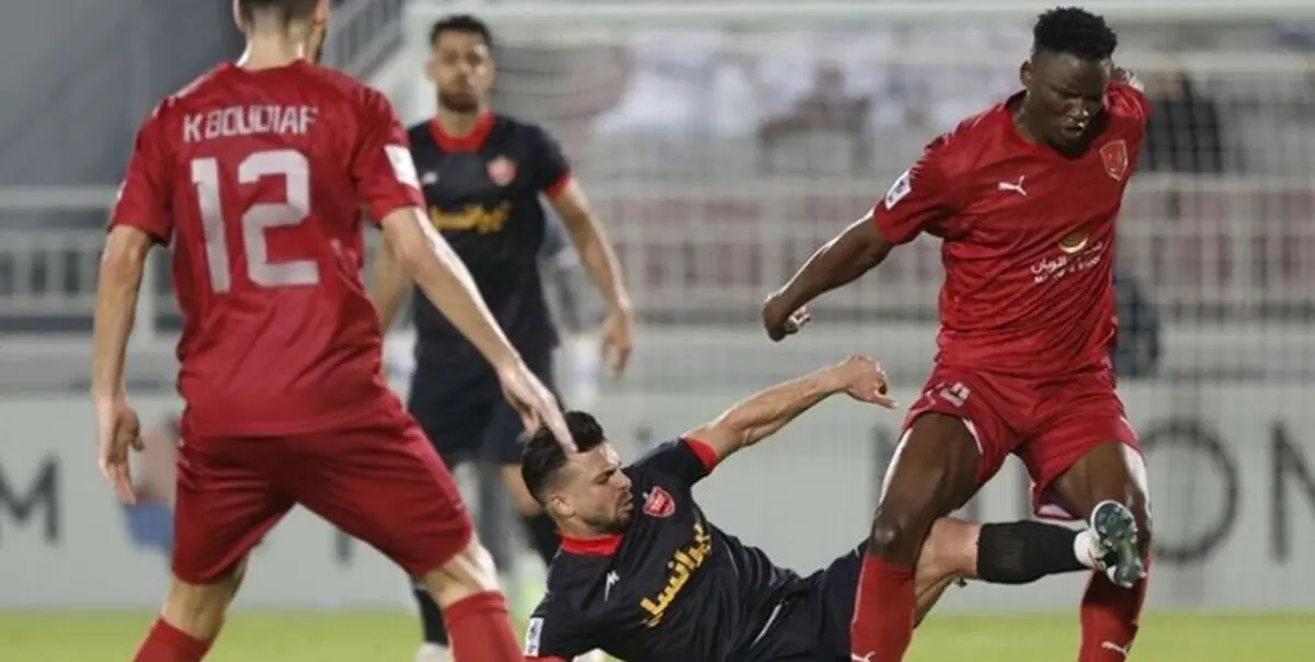 اعلام ترکیب الدحیل مقابل پرسپولیس
