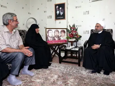 رییس جمهور درگذشت مادر شهیدان مهدوی زفرقندی را تسلیت گفت