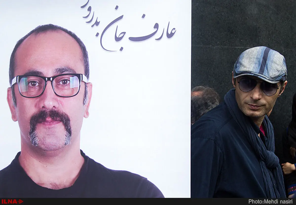 مراسم تشییع پیکر عارف لرستانی در کرمانشاه برگزارشد