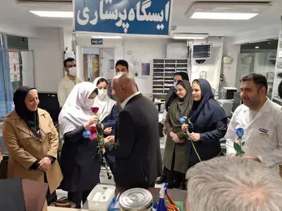 وزیر کار از بیمارستان تأمین اجتماعی تاکستان بازدید کرد