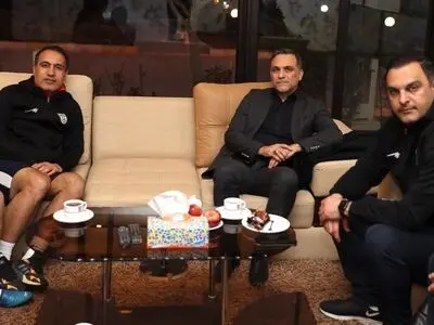 دیدار سرپرست فدراسیون فوتبال با کادرفنی تیم المپیک
