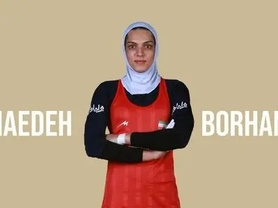 درخشش مائده برهانی مقابل قزاقستان