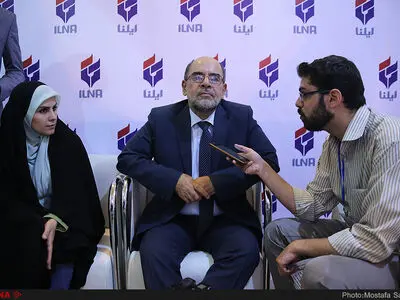 حضور سفیر افغانستان در غرفه ایلنا