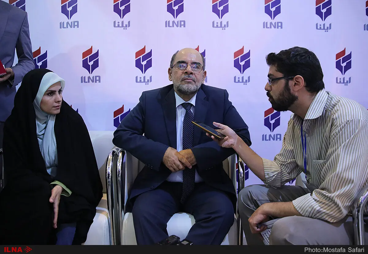 حضور سفیر افغانستان در غرفه ایلنا