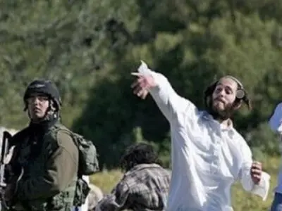 حمله شهرک‌نشینان صهیونیست به فلسطینیان در نابلس