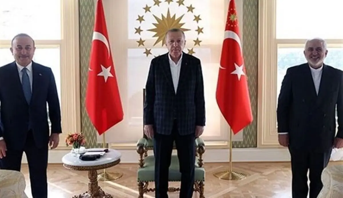 ظریف با رییس جمهور ترکیه دیدار کرد