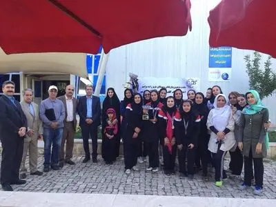 حیدری اسپرت خرم آباد قهرمان گلف لیگ دسته اول بانوان کشور 