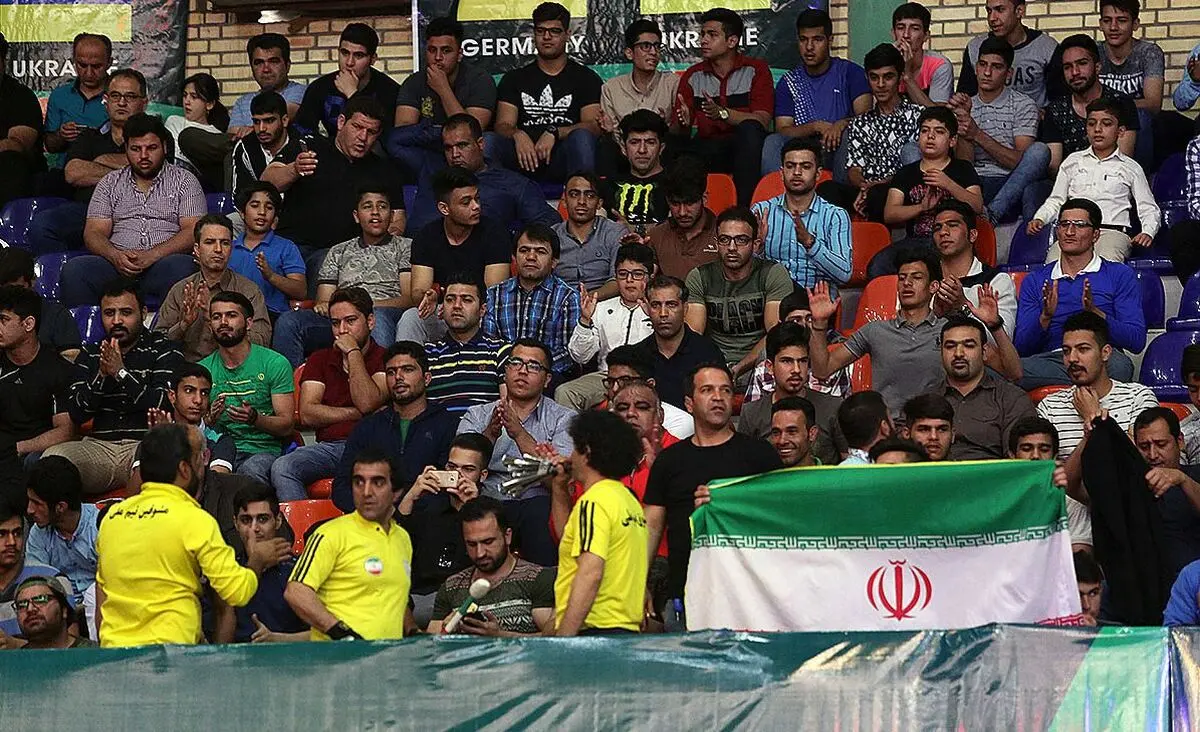 مراسم افتتاحیه رقابت های جهانی کشتی فرنگی در آبادان برگزار شد