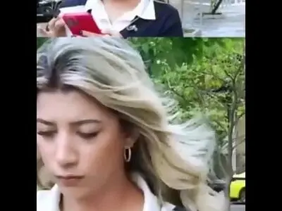 سرقت موبایل خبرنگار فاکس‌نیوز مقابل دوربین! + فیلم
