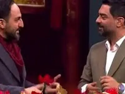 سرقت ساعت مجری شبکه ۳ در پخش زنده!/فیلم