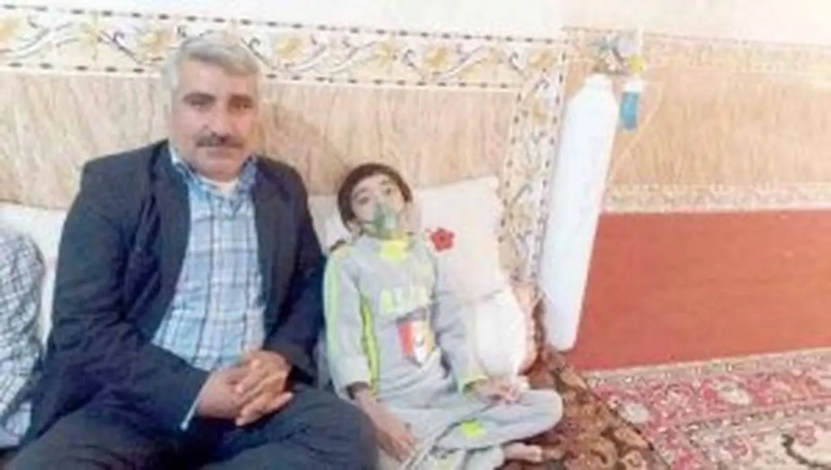 پسرم بهتر نفس میکشد، ممنونم