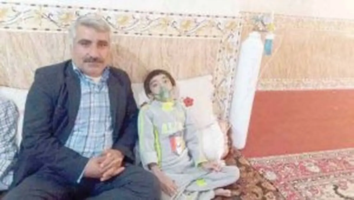 پسرم بهتر نفس می‌کشد، ممنونم