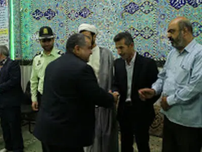 تجلیل اهالی فیروز آباد شهرری از خدمات کریم رئوف