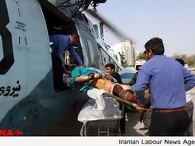 آتش سوزی مرگبار یک کشتی خارجی در آب‌های جزیره سیری