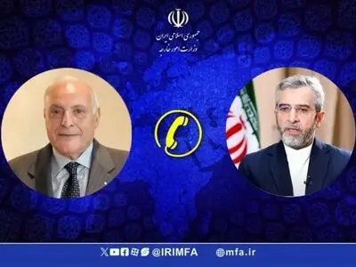 Top Algerian diplomat offers condolences to Iran acting FM