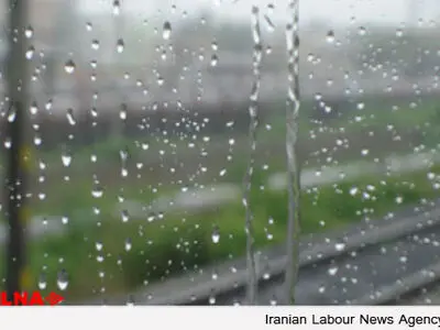 بارش باران در محورهای مواصلاتی گیلان و مازندران