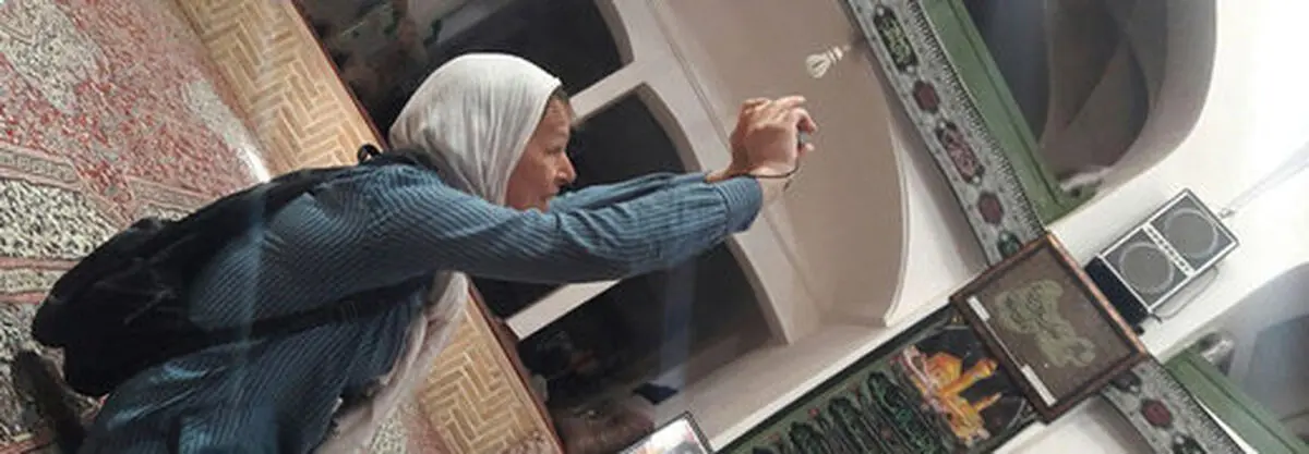 تصویر متفاوت بانوی هلندی در حسینه قاجاری یزد