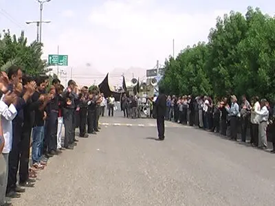 امروز کرمانشاه یکپارچه در سوگ و عزا شد