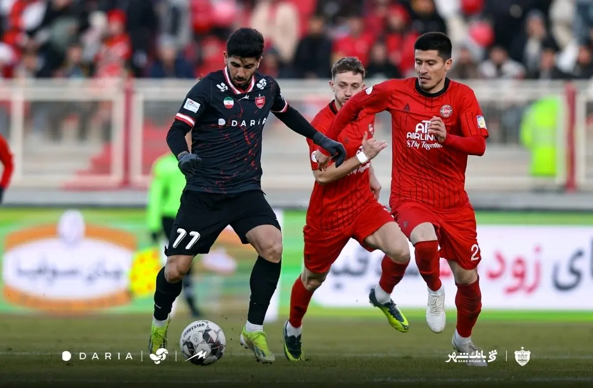 جذاب‌ترین بازی فصل: تراکتور پرسپولیس را در پنالتی شکست داد
