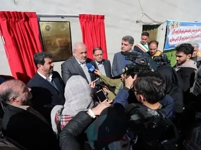 مجتمع آبرسانی اشترمل با حضور وزیر نیرو افتتاح شد