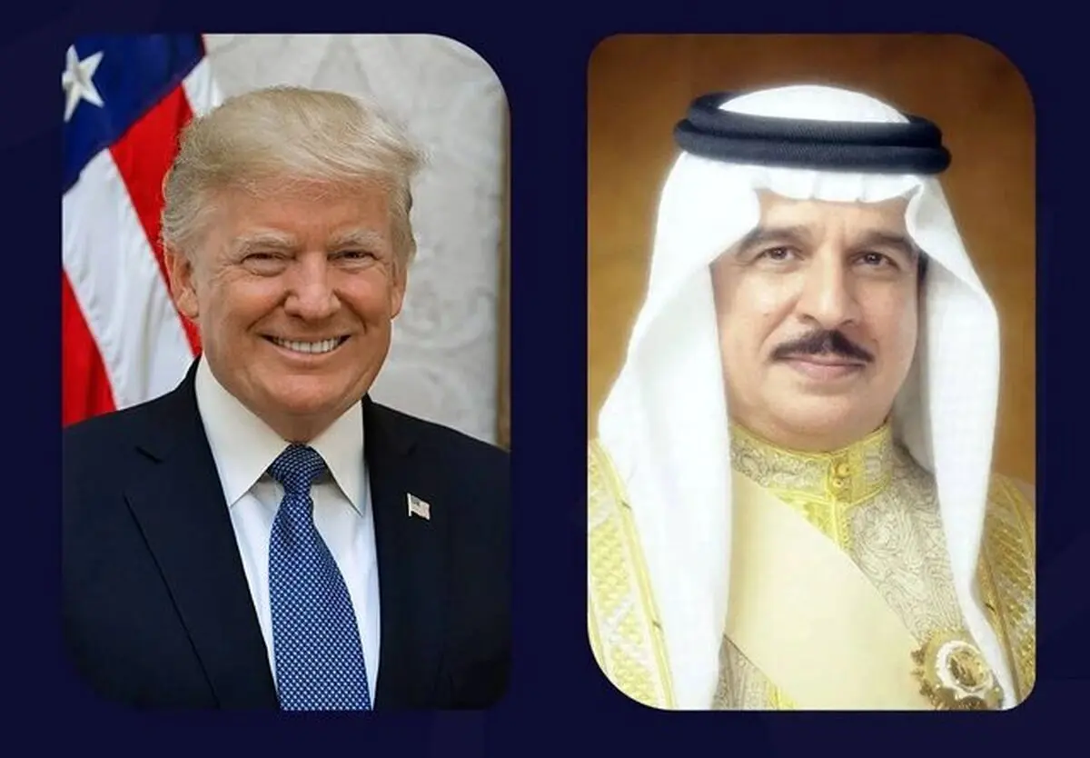 گفت‌وگوی تلفنی پادشاه بحرین و دونالد ترامپ
