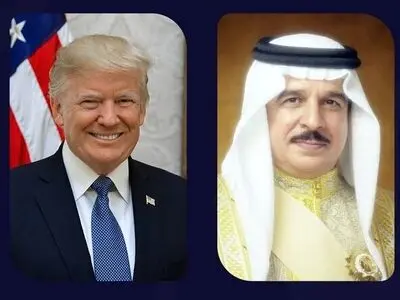 گفت‌وگوی تلفنی پادشاه بحرین و دونالد ترامپ
