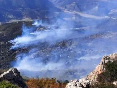 آتش سوزی در ارتفاعات درازنوی کردکوی