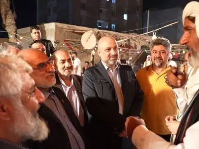 بازدید دو مدیر فرهنگی و سینمایی کشور از پشت صحنه فیلم «میرو»