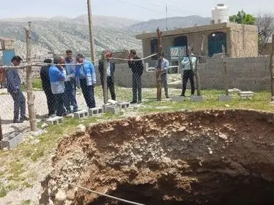 فرماندار میاندورود: فرونشست جاده سورک - نکا بدون خسارت مهار شد