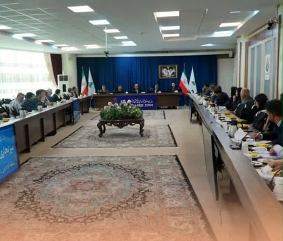 نشست میز تجاری اوراسیا در منطقه آزاد ارس برگزار شد
