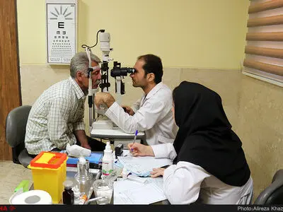 برگزاری طرح ویزیت رایگان چشم در بیمارستان طرفه