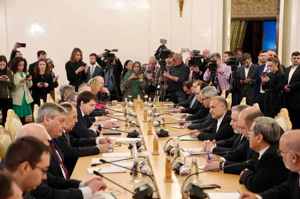 دیدار وزرای امور خارجه ایران و روسیه در مسکو