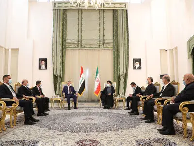 تعامل گسترده اقتصادی بین تهران و بغداد به نفع دو ملت و توسعه منطقه می‌باشد/ تهران از نقش آفرینی منطقه‌ای عراق حمایت می‌کند/ تاکید بر اجرای تعهدات عراق درخصوص مطالبات مالی ایران