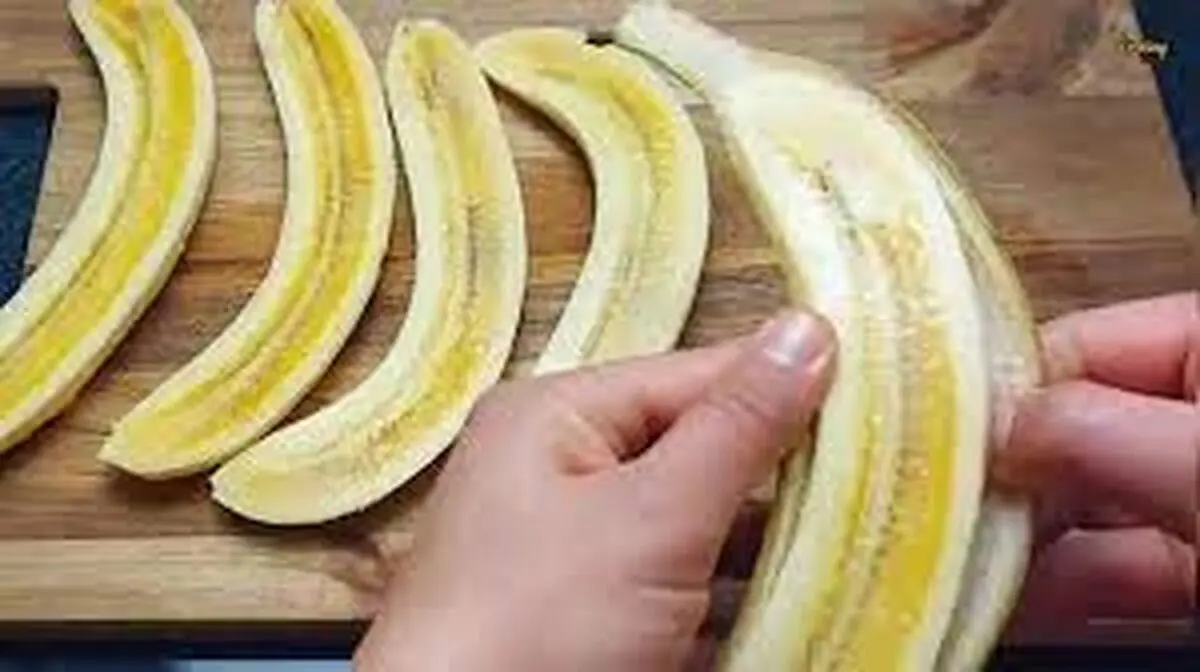طرز تهیه لذیذترین و ساده ترین دسر موزی + فیلم