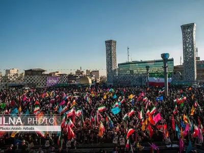 مراسم بزرگداشت ۹ دی در میدان امام حسین(ع) تهران