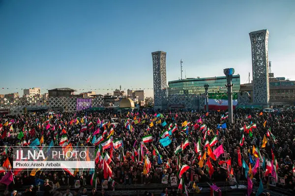 مراسم بزرگداشت ۹ دی در میدان امام حسین(ع) تهران