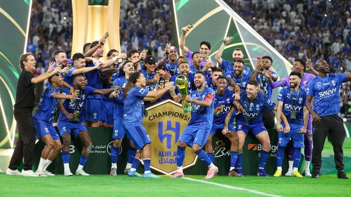 فتح جام پادشاهی با پیراهن الهلال