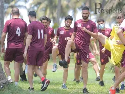 تمرین سبک پرسپولیس پیش از دیدار با گوا (تصاویر)