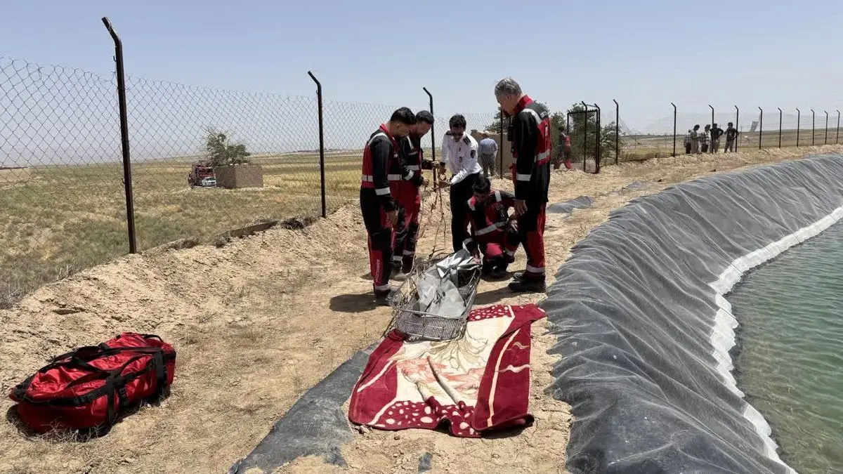 غرق شدن مرد جوان در استخر ذخیره آب کشاورزی در روستای سالارآباد مشهد