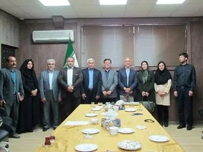 مدیر شرکت آلتی‌کامپلی ایتالیا با فرماندار شهرستان خوی دیدار کرد
